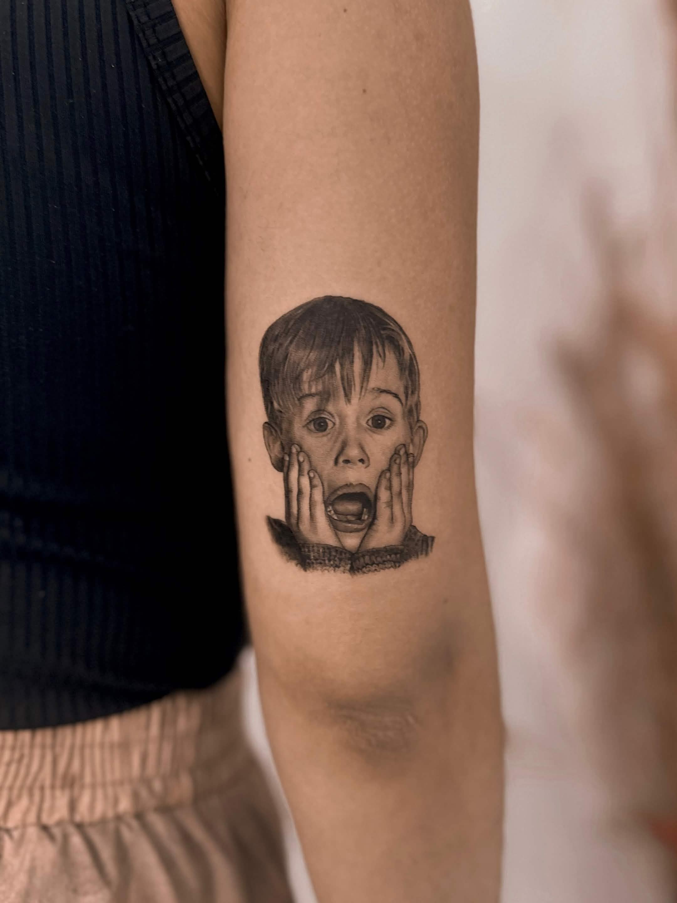 Tatuagem micro realista, feita por nossa artista Amanda